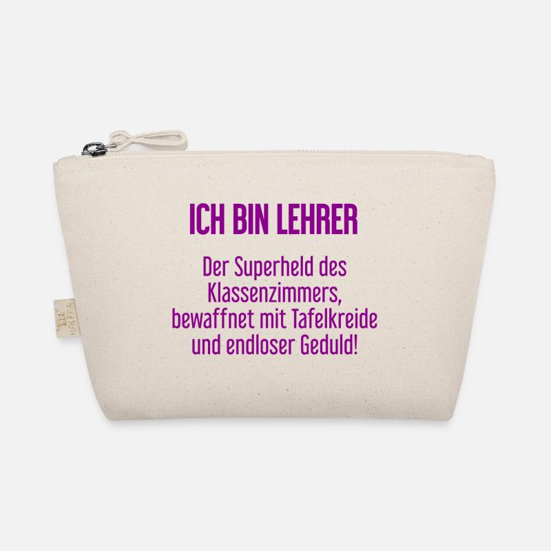 Lehrer - Der Superheld des Klassenzimmers! Bio-Täschchen