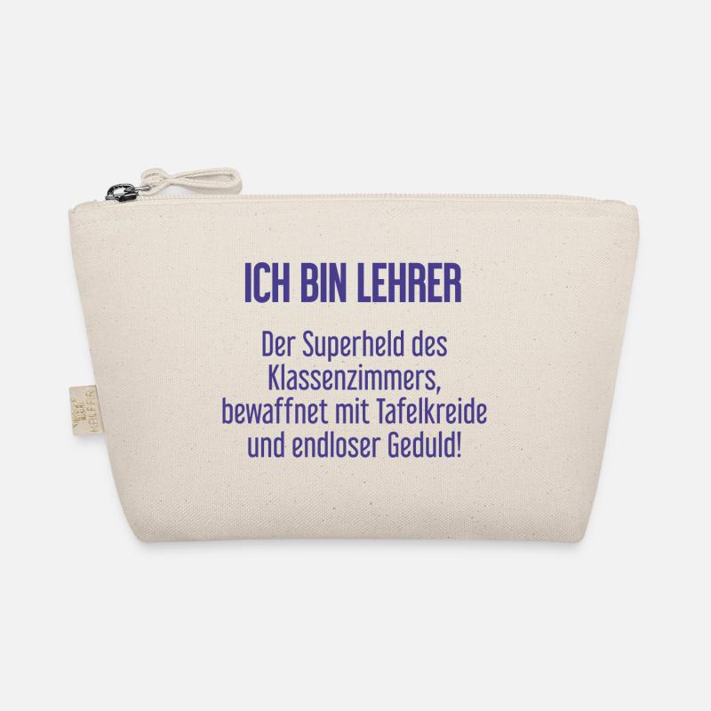 Lehrer - Der Superheld des Klassenzimmers! Bio-Täschchen
