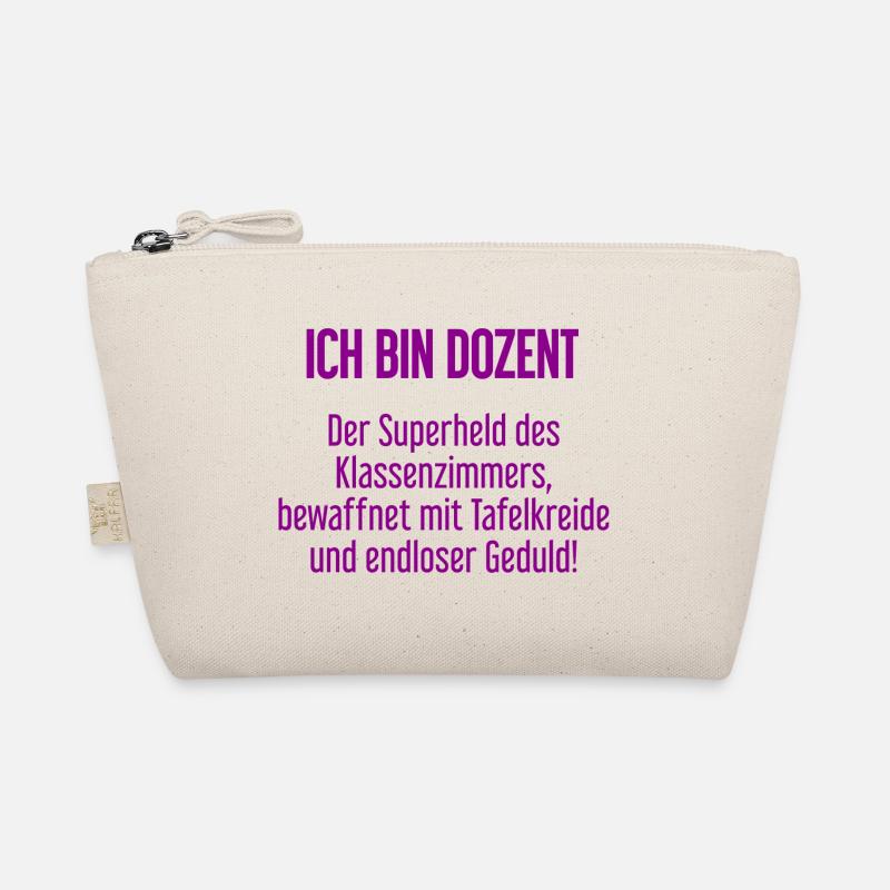 Dozent - Der Superheld des Klassenzimmers! Bio-Täschchen