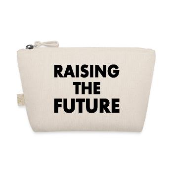 Raising the future - Organic Pouch - nature - Front