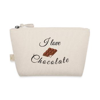 I love Chocolate Gift Idea Snack Chocolate - Organic Pouch - nature - Front