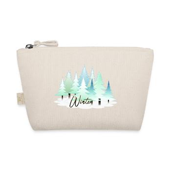 Paysage hivernal Sapins des neiges - Trousse biologique - nature - Devant