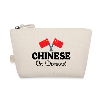 Chinese on request Chinese interpreter - Organic Pouch - nature - Front