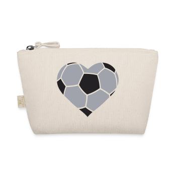 Love it!-Kick it! - Organic Pouch - nature - Front