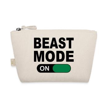 BEAST MODE ON - Organic Pouch - nature - Front