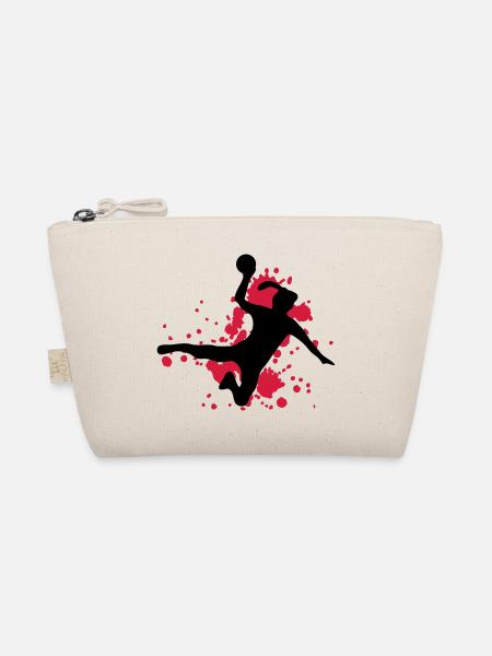 frauenhandball - Organic Pouch - nature - Front