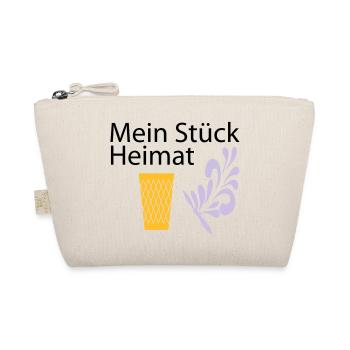 Meine Heimat Geripptes - Apfelwein - Bio-Täschchen - Natur - Vorne