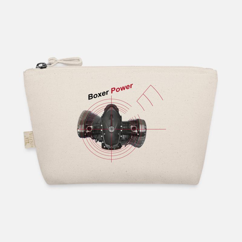 Boxer Power - Bio-Täschchen - Natur