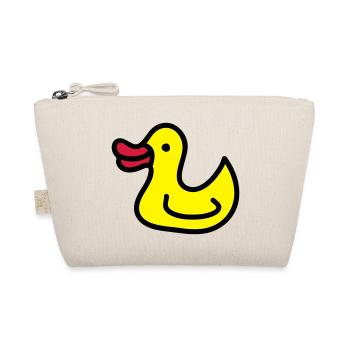 Entchen - Ente 3 - Bio-Täschchen - Natur - Vorne