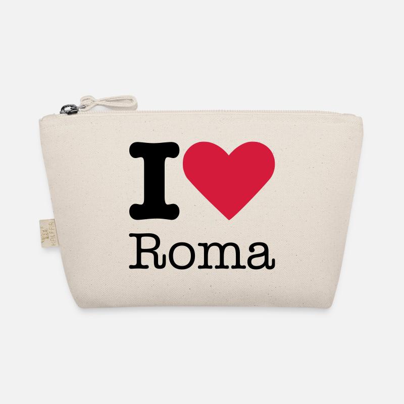 I Love Roma - Bio-Täschchen - Natur