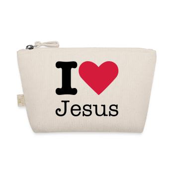 I Love Jesus - Trousse biologique - nature - Devant