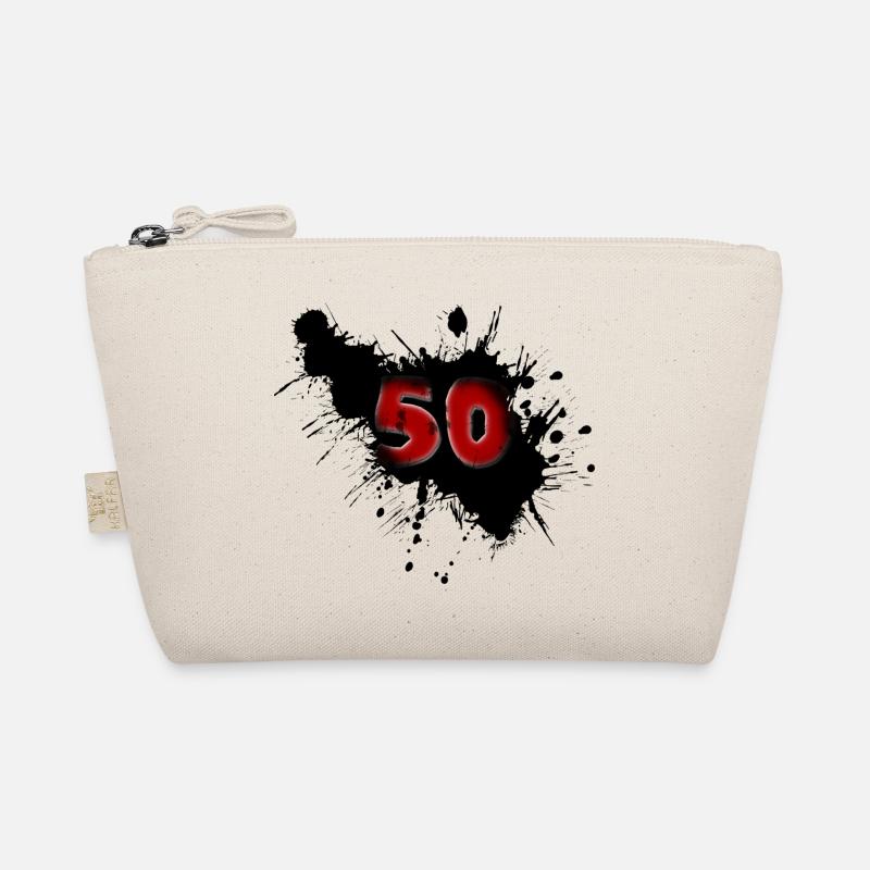 50th birthday - Organic Pouch - nature