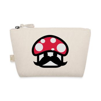 champignon avec moustache,dessin,jeux vidéo,drôle - Trousse biologique - nature - Devant