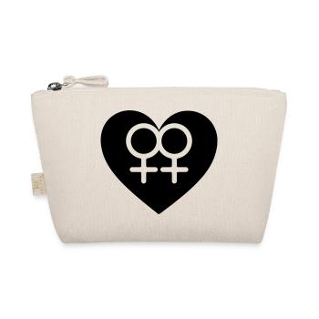 Lesbian Love - Organic Pouch - nature - Front