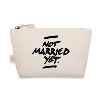 Not married yet 1C - Bio-Täschchen - Natur - Vorne