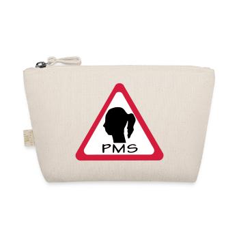 pms warning - Bio-Täschchen - Natur - Vorne