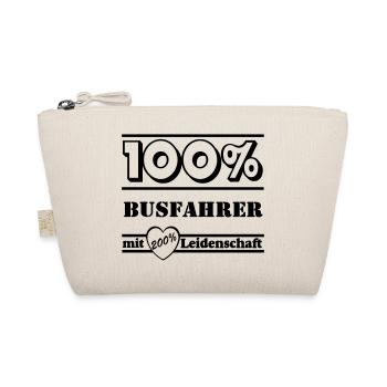 Busfahrer Bus Omnibus Kraftfahrer Schulbus (25) - Bio-Täschchen - Natur - Vorne
