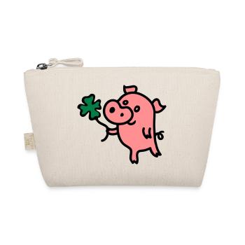 Cochon trèfle 3 - Trousse biologique - nature - Devant