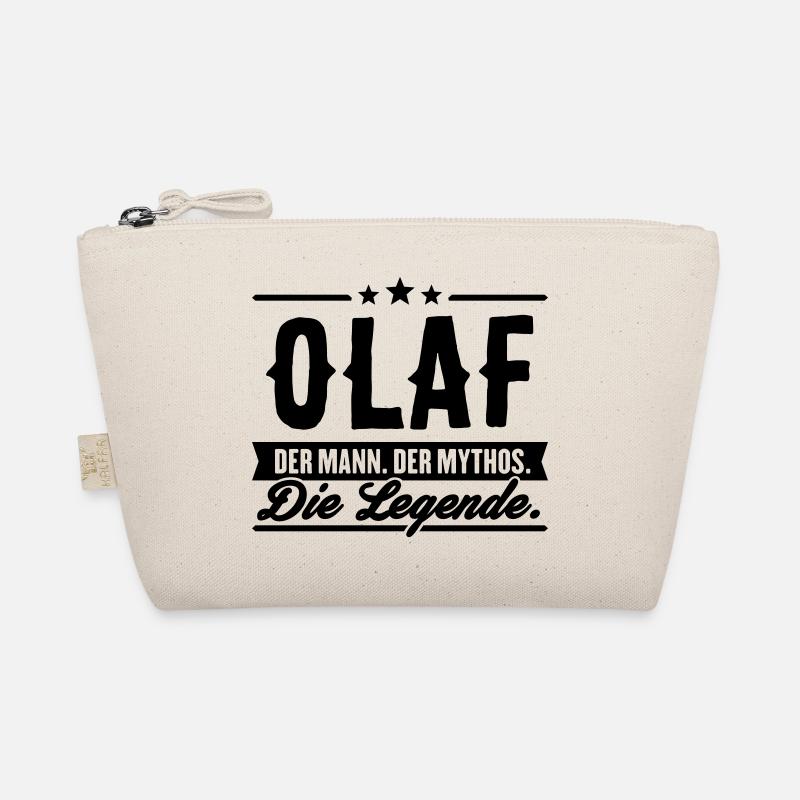 Mann Mythos Legende Olaf - Bio-Täschchen - Natur