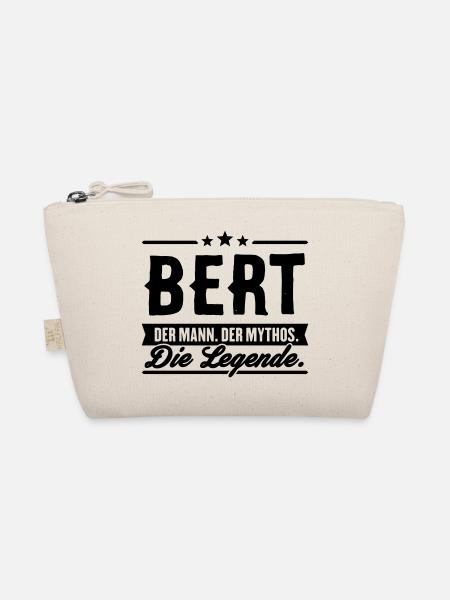 Mann Mythos Legende Bert - Bio-Täschchen - Natur