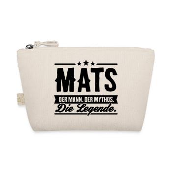 Man Myth Legend Mats - Organic Pouch - nature - Front