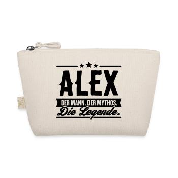 Man Myth Legend Alex - Organic Pouch - nature - Front
