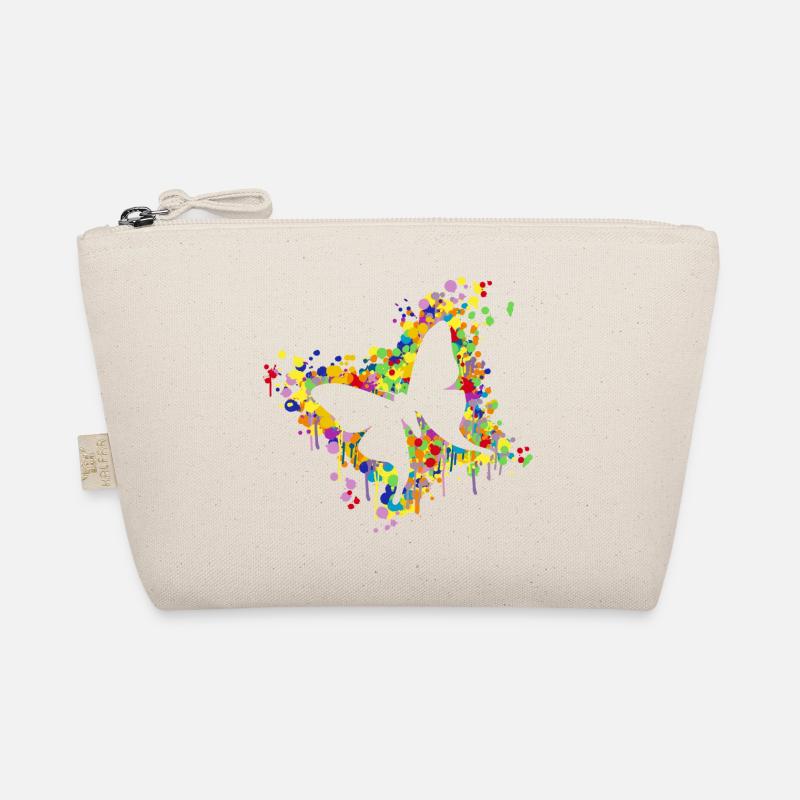 Schmetterling Splash Bio-Täschchen