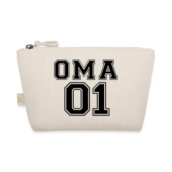 Oma 01 Weihnachten Partner Paar Liebe Geschenk - Bio-Täschchen - Natur - Vorne