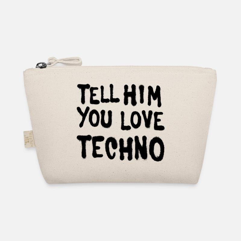 Sagen Sie ihm, Sie lieben techno Bio-Täschchen