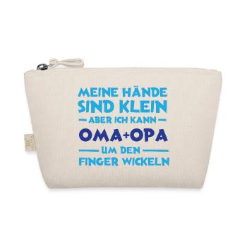 Meine Hände sind klein - Bio-Täschchen - Natur - Vorne