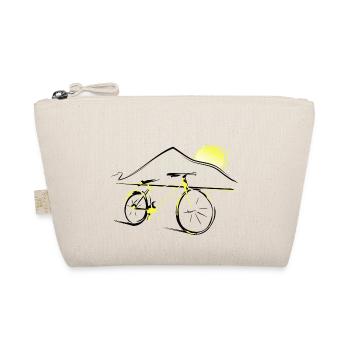 Teide und Fahrrad - Bio-Täschchen - Natur - Vorne