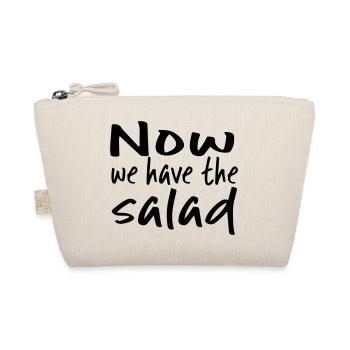 Now we have the salad. - Bio-Täschchen - Natur - Vorne