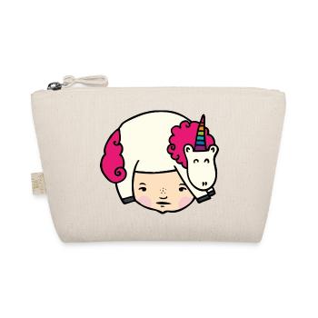 Unicorn love - Organic Pouch - nature - Front