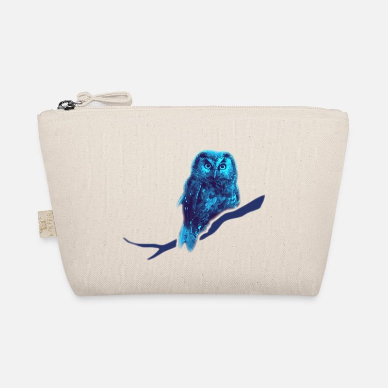 owl owlet bird night Organic Pouch