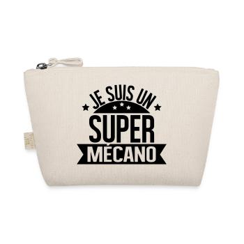 je suis un super mécano - Trousse biologique - nature - Devant