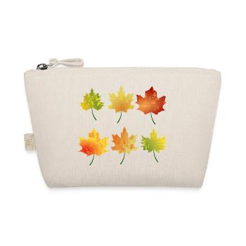 Herbst Blätter - Bio-Täschchen - Natur - Vorne