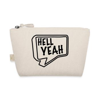 hell yeah - Bio-Täschchen - Natur - Vorne