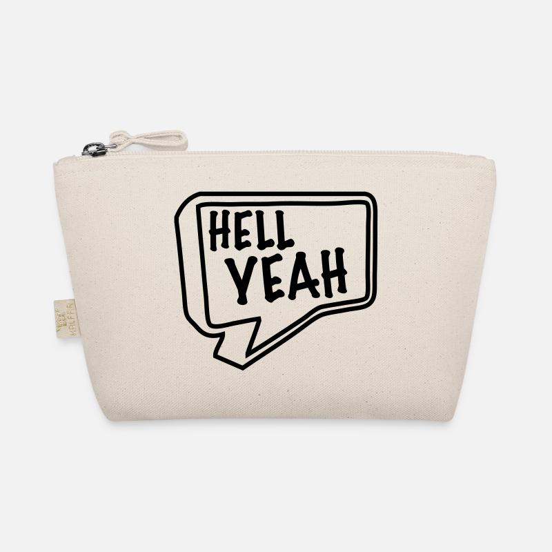 hell yeah - Bio-Täschchen - Natur
