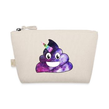 Unicorn Shit Kacke - Bio-Täschchen - Natur - Vorne