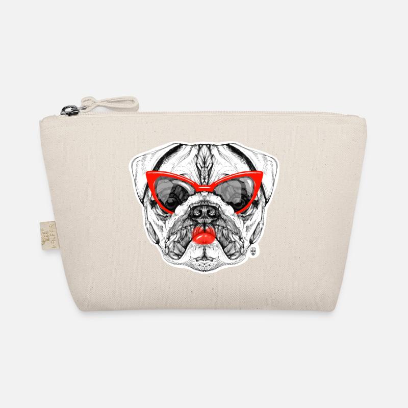 Pug Lady Organic Pouch