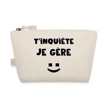 T'inquiète - Trousse biologique - nature - Devant