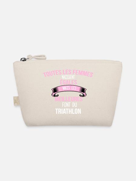 Triathlon cadeau humour - Trousse biologique - nature