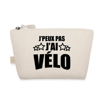 j'peux pas j'ai vélo - Trousse biologique - nature - Devant