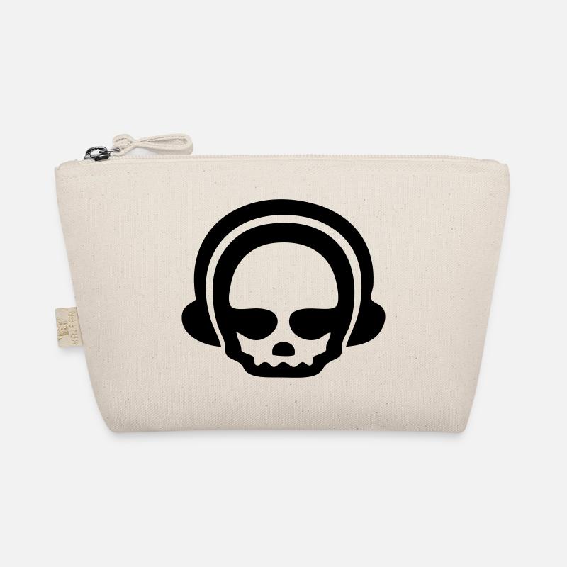 Headphone skull 1clr Bio-Täschchen