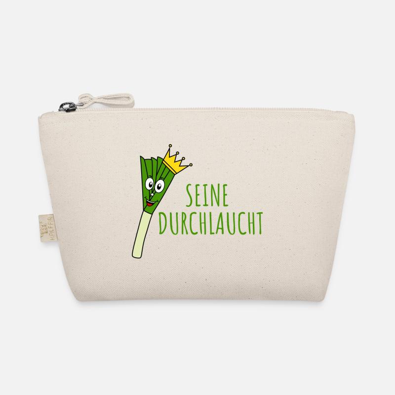 Lauch Seine Durchlaucht - Bio-Täschchen - Natur