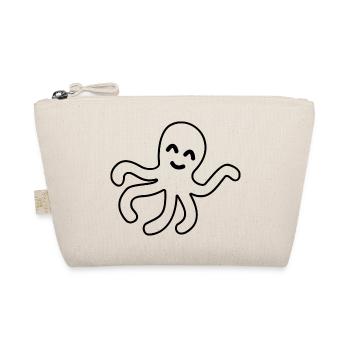 tintenfisch giant octopus krake kalmar sepien fish - Bio-Täschchen - Natur - Vorne