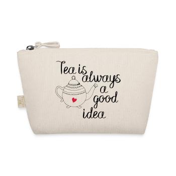 tea is always a good idea 2c - Organic Pouch - nature - Front