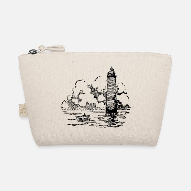 lighthouse lighthouse coast coast ocean sea meer8 Organic Pouch