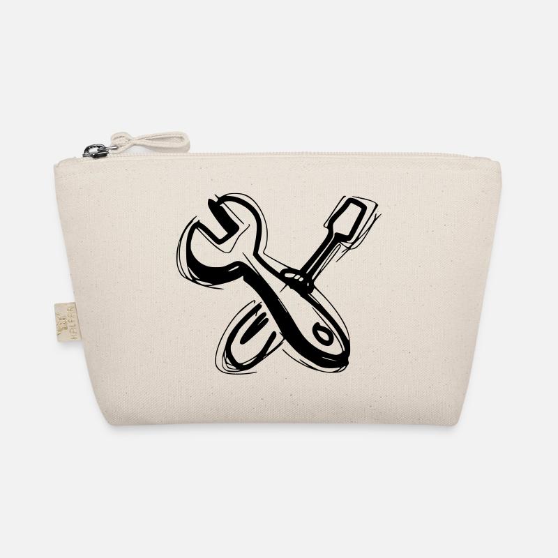 Wrenches and wrenches - Organic Pouch - nature