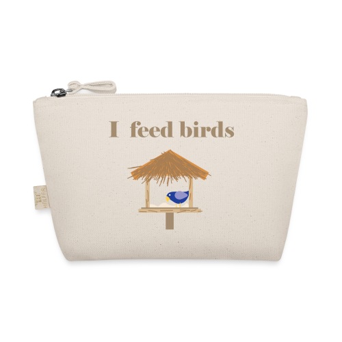I feed birds - Luomu-pikkulaukku